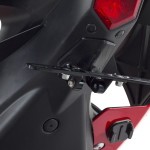 Closeup of production sample of TST Industries 2015 YZF-R1 Fender Eliminator and Closeout 2