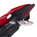 Closeup of TST Industries 2015 YZF-R1 Fender Eliminator, Closeout, and Pod Signal Mount 2