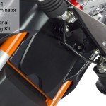 TST Industries 2015 KTM RC390 Elite 1 Adjustable Fender Eliminator wtih Closeout and Pod Signal Mounting Kit Underside 1