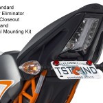 TST Industries 2015 KTM RC390 Standard Fender Eliminator with Closeout and Pod Signal Mounting Kit 1