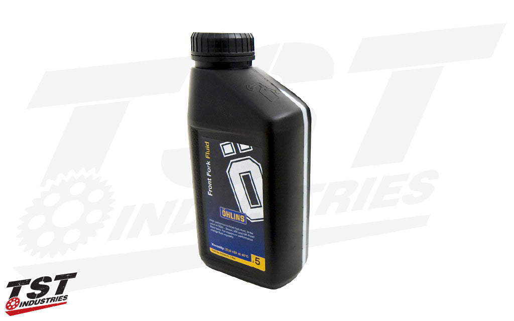 Ohlins Road & Track Fork Oil - 1L Bottle.