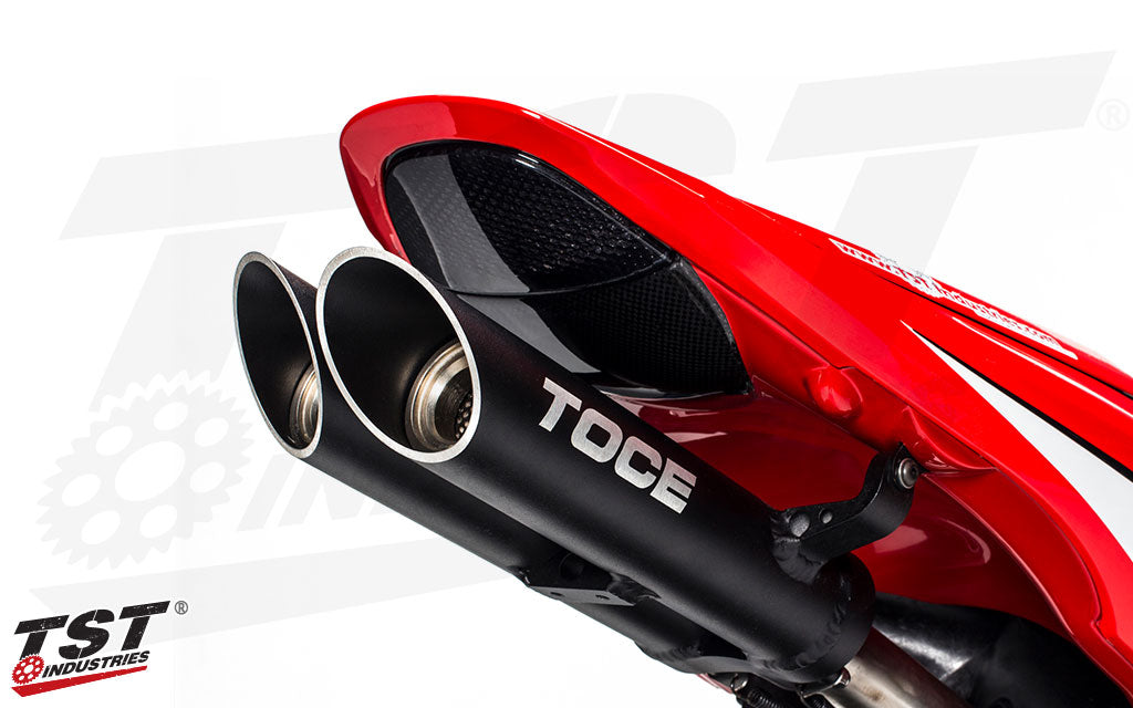 Installed with Toce Exhaust.