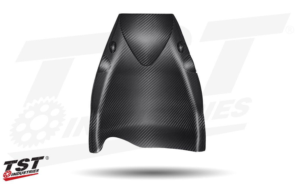 TST Industries Carbon Fiber Undertail for the Honda CBR600RR 2007-2012 - Twill Weave / Matte shown.