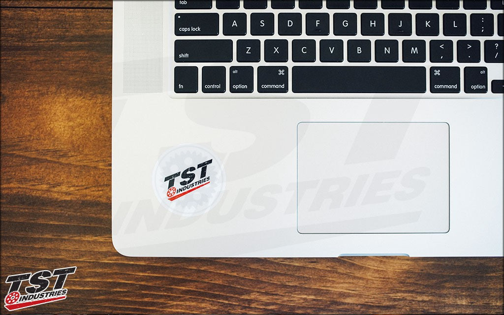 The next big update in computer technology is a TST Industries sticker.