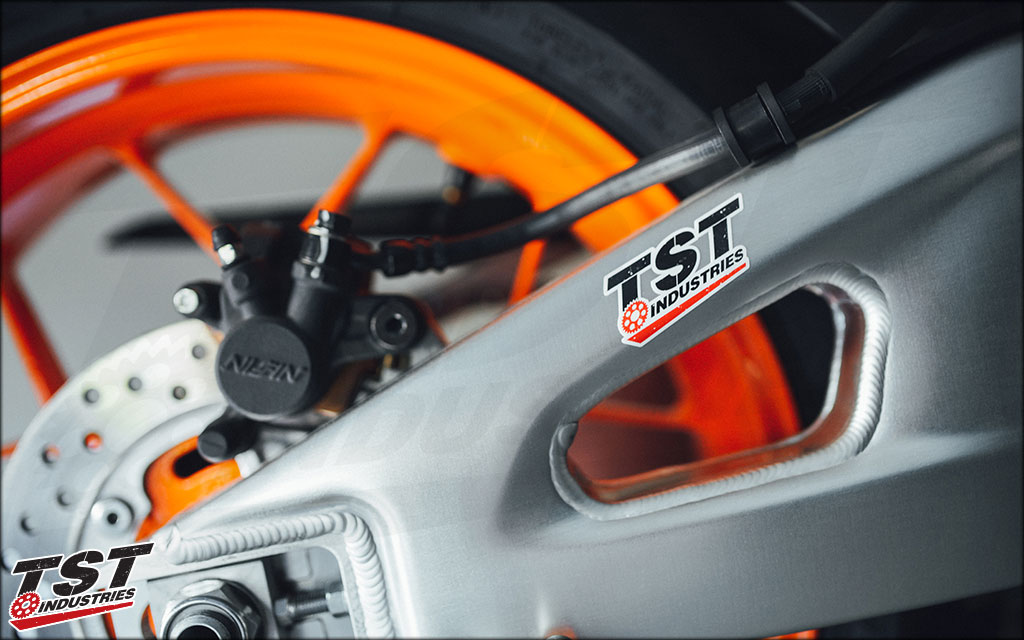 CBR600RR Repsol showing TST Industries love.