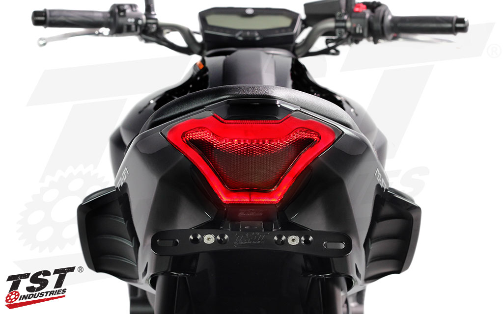 TST Programmable and Sequential LED Integrated Tail Light for Yamaha YZF-R3 2015-2024 / FZ-07 2015-2017