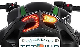 LED Integrated Tail Light | 2013 - 2016 Kawasaki Z800