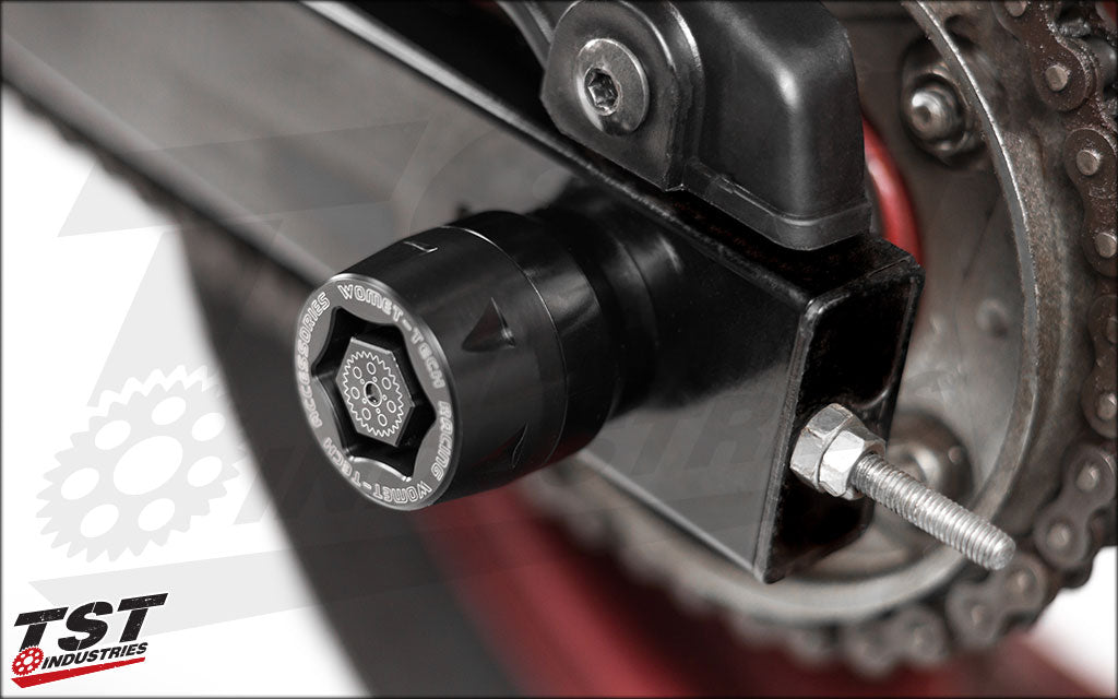 Beautiful black anodized finish on CNC machined aluminum.