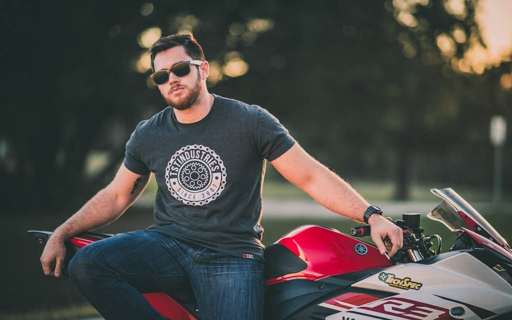 Charcoal TST Emblem T-Shirt.