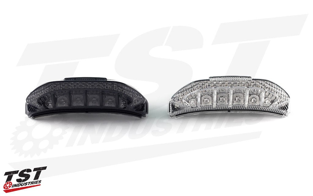 The V2 LED Sequential & Programmable Tail Light is available in smoke or clear.