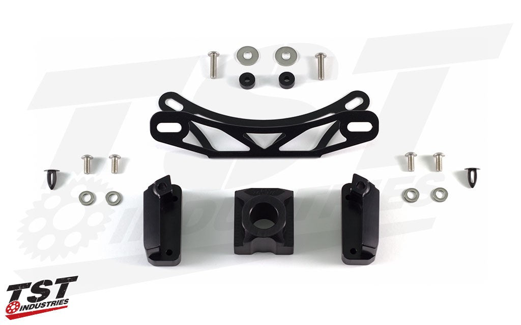 What's included in the Fixed Low Elite-1 Fender Eliminator for the 2017-2020 Yamaha FZ-09.