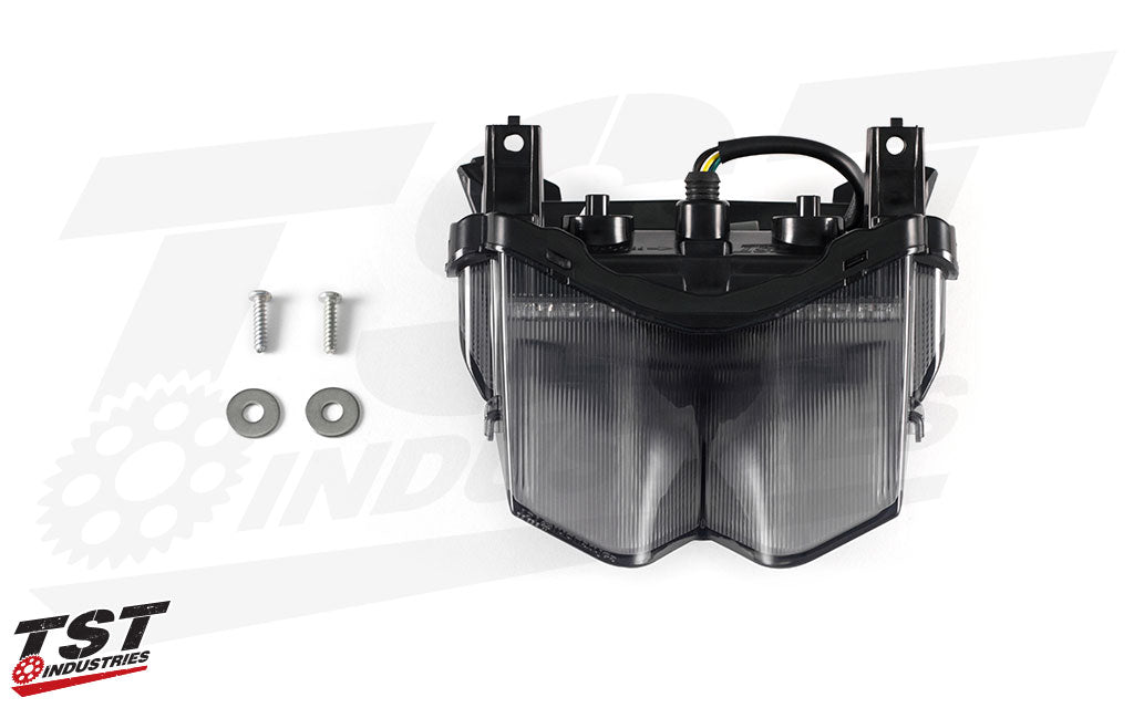What's included in the TST LED Integrated Tail Light for the 2017-2020 Yamaha FZ-09.