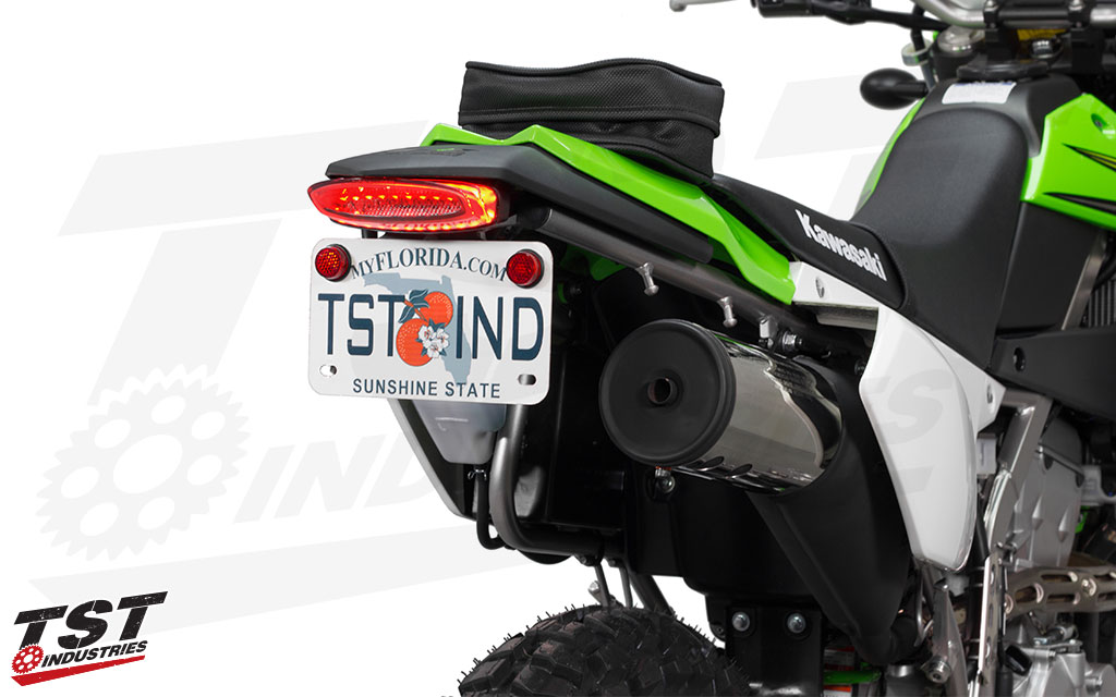 66 bright LEDs ensure that your are seen on the road in daylight or nighttime riding.