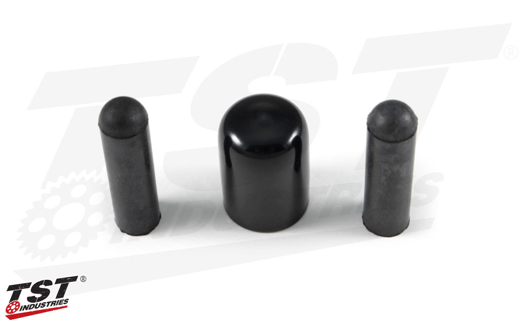 Includes rubber plugs for complete block-offs.