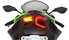 コウイチ様　追加分1000枚 TST LED Integrated Taillight | Kawasaki ZX6R 2013-2018