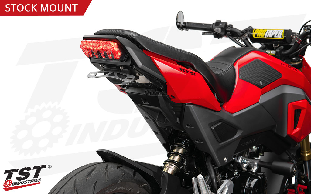 Includes an undertail closeout to close the gap created from removing your stock fender.