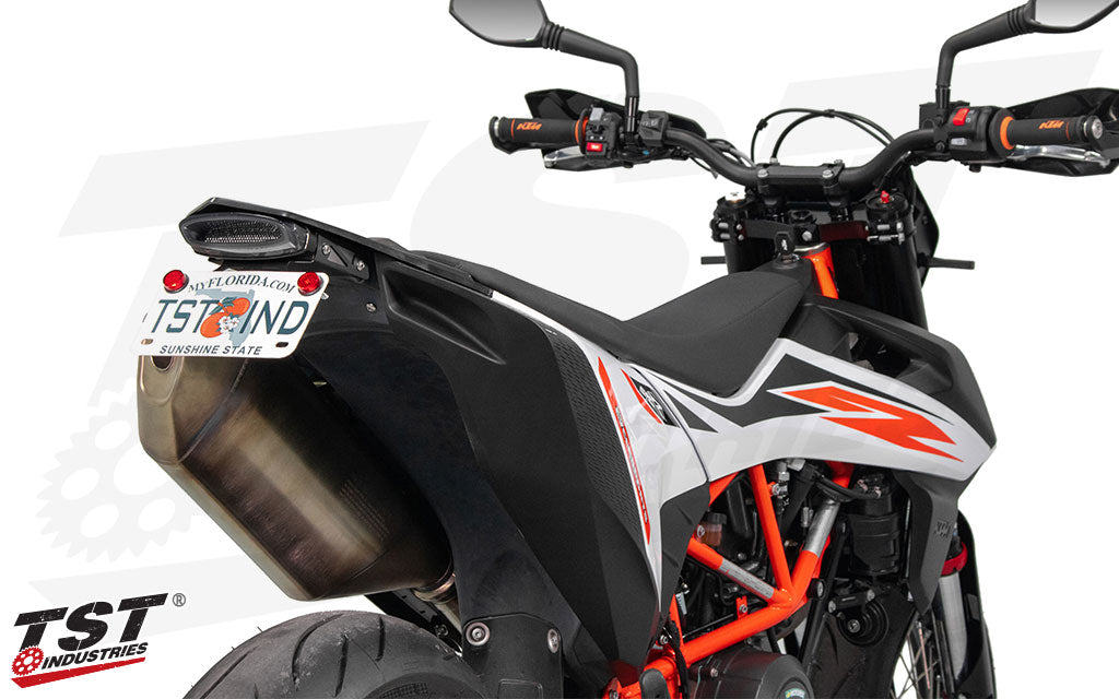 Ditch the oversized stock fender for a sleek and modern look.