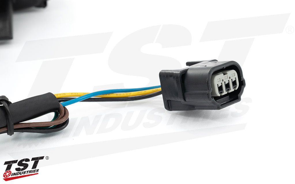 Made with OEM style plugs so you don't have to mess with any cutting or splicing.
