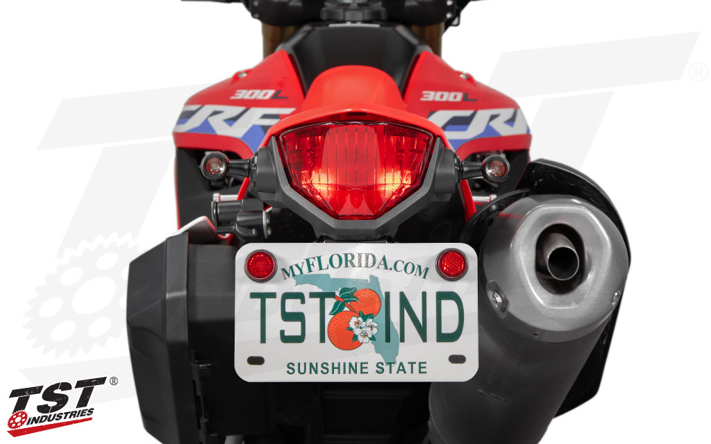 Ditch the bulky stock fender on your 2021+ Honda CRF300L.