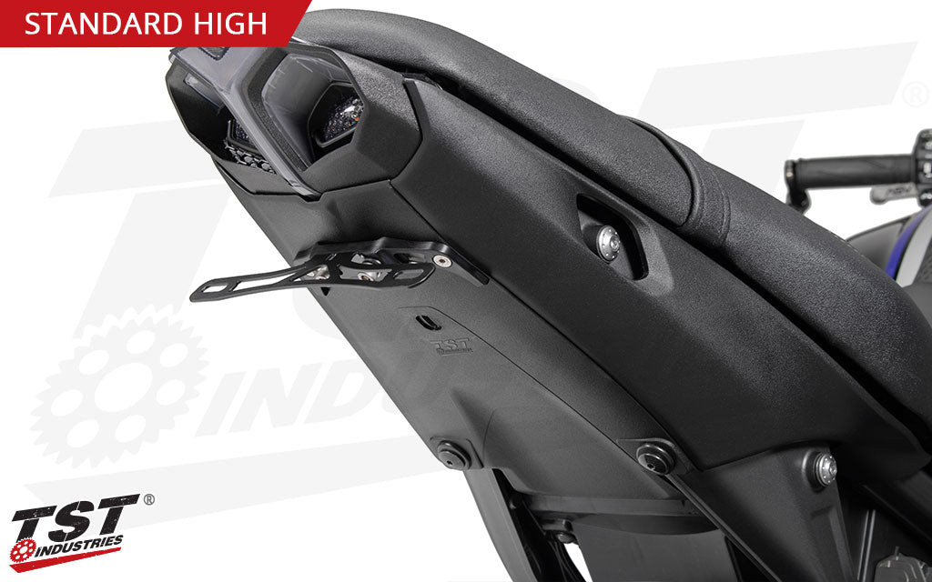 Keep a stock look with the fixed standard high position and color and texture matched TST full undertail.
