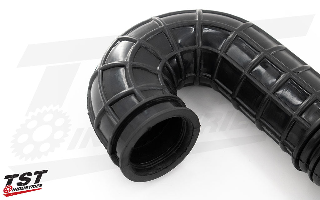 Manufactured from the same OEM ribbed synthetic material for a stealthy appearance.
