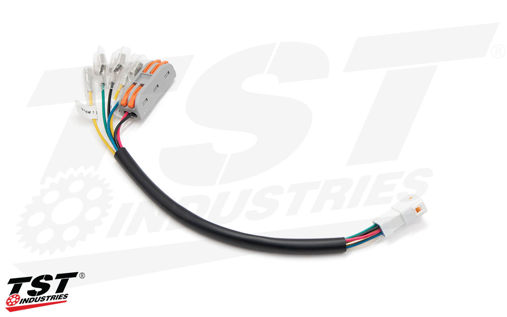 Plug and play wiring ensures no cutting, splicing, or soldering on your factory KTM 990 RC R harness.