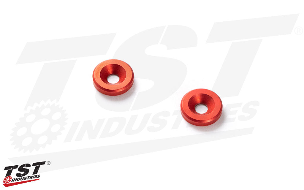 TST Anodized Accent Washers are sold as a pair.