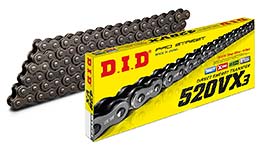 D.I.D 520 VX3 | Pro Street Series X-Ring Chain
