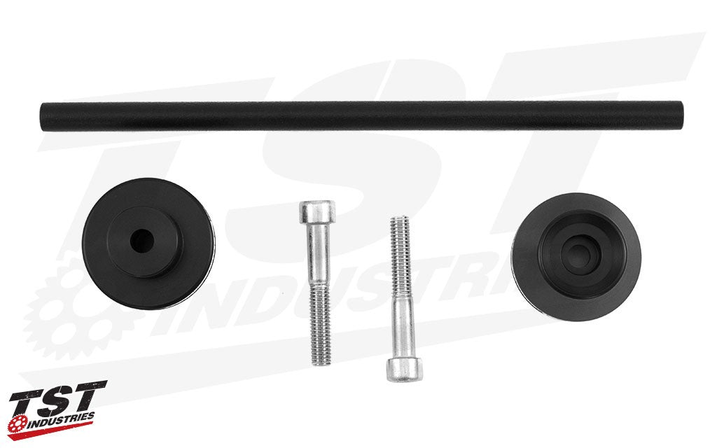 What's included in the Womet-Tech Fork Slider Crash Protector packaging for the Yamaha 2015 YZF R1.