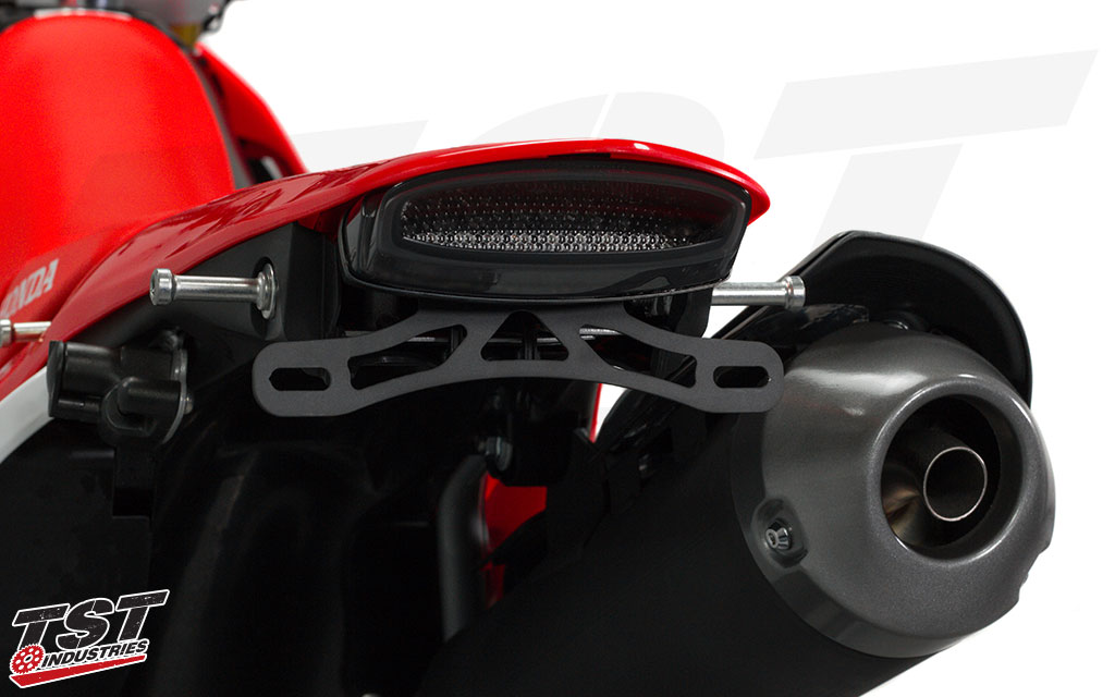 Brackets feature a durable black powder coat finish.