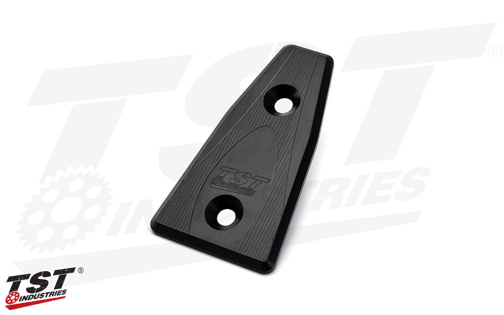 CNC machined from aircraft grade aluminum with a durable black anodized finish.