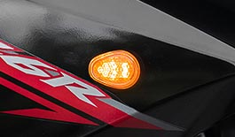 GTR Front LED Flushmount Turn Signal | Yamaha FZ6R 2009+