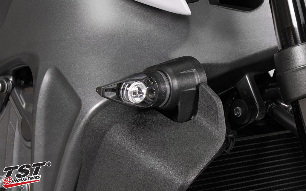 Texture matched black plastic enclosure ensures and OEM like look.