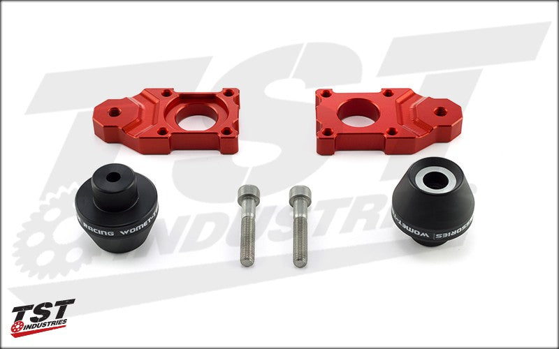 Axle Block Slider Crash Protector Kit.