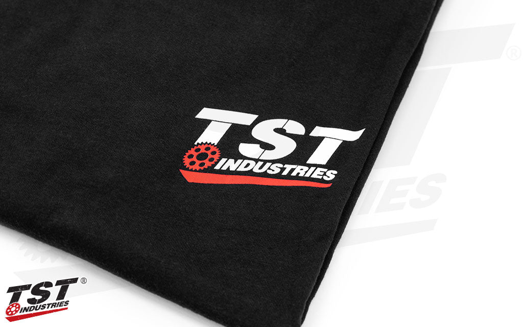 High quality screen printed.