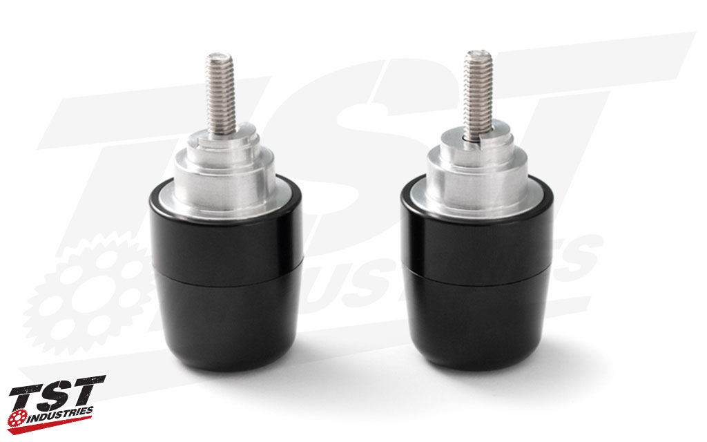 Easy installation for added crash protection. - Black Rings Shown