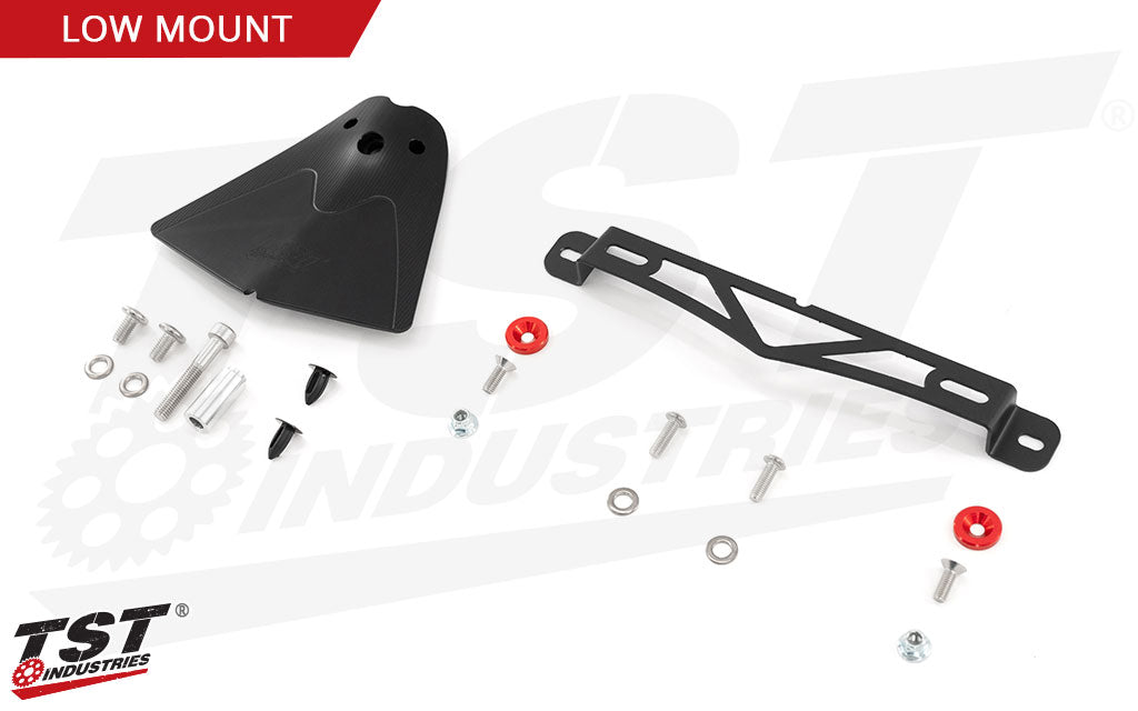 Low Mount - TST Elite-1 Fender Eliminator for Aprilia RS 660 / Tuono 660 2021+