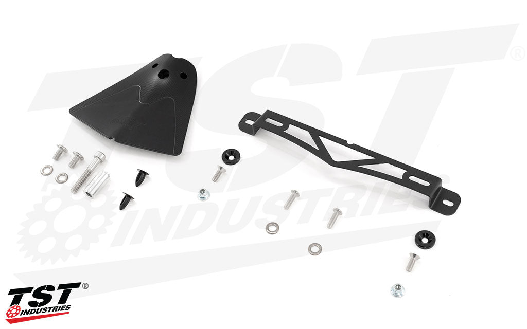 What's included in this low mount tail tidy kit for the Aprilia RS 660 / Tuono 660.