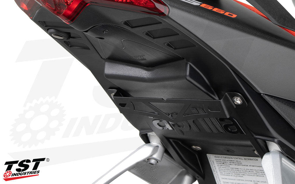 TST Industries Undertail Closeout seals the gap left behind after removing the factory fender.