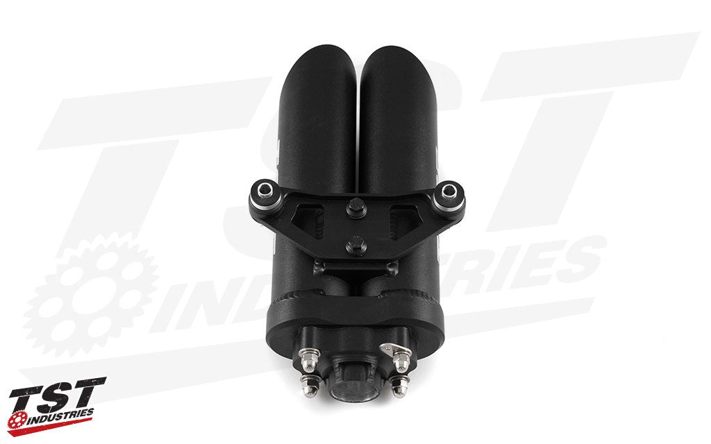 Single inlet on the T-Slash canister.
