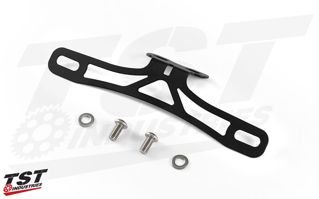 Manufactured from corrosion-resistant stainless steel with a durable black powder coat finish.