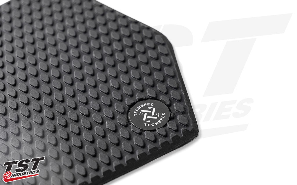 TechSpec Gripster Tank Grips give you more control and comfort on your Yamaha MT-03.