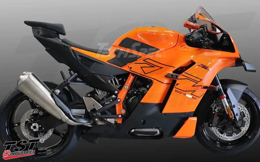Improve grip and riding posture with TechSpec Gripster Tank Grips.