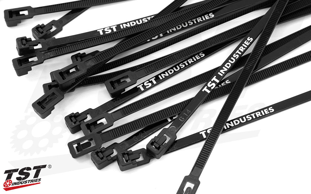 Each pack includes 20 Reusable 8 inch Zip Ties.