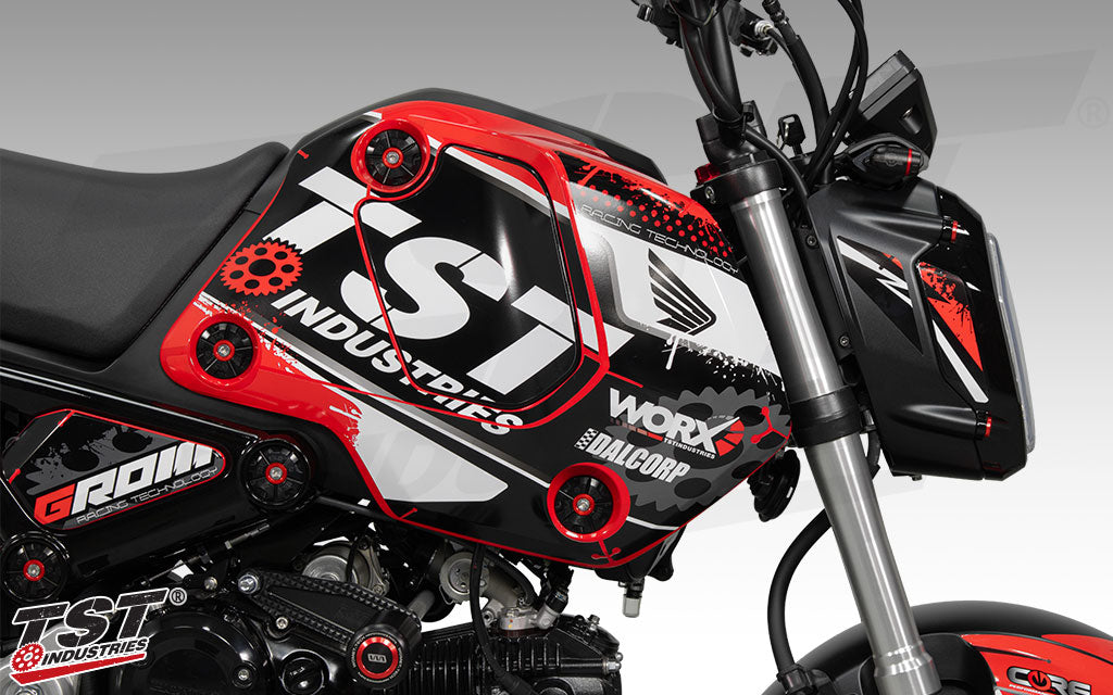Exclusive TST Industries design.