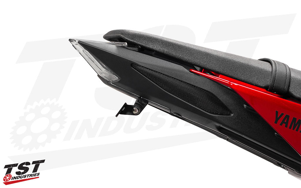 Fully adjustable angle enables you to set a custom license plate look.
