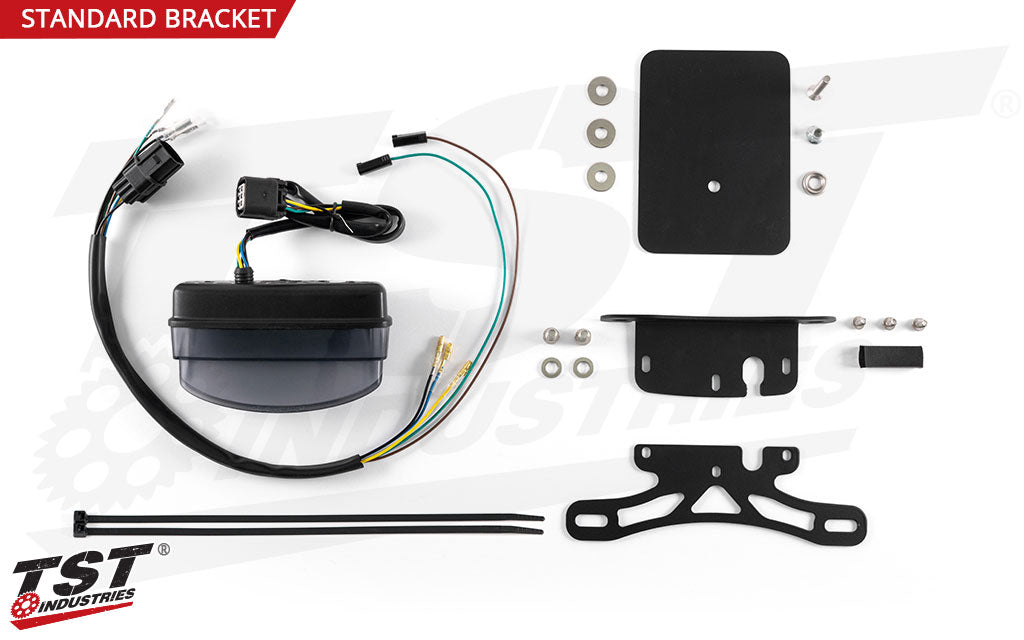 TST LED Integrated Tail Light & Fender Eliminator System for Suzuki DR650 SE / S 2001+ - Standard Kit.