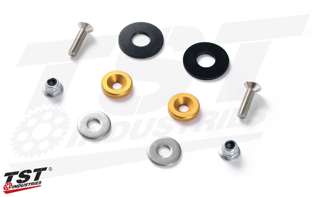What's included - Gold kit shown.