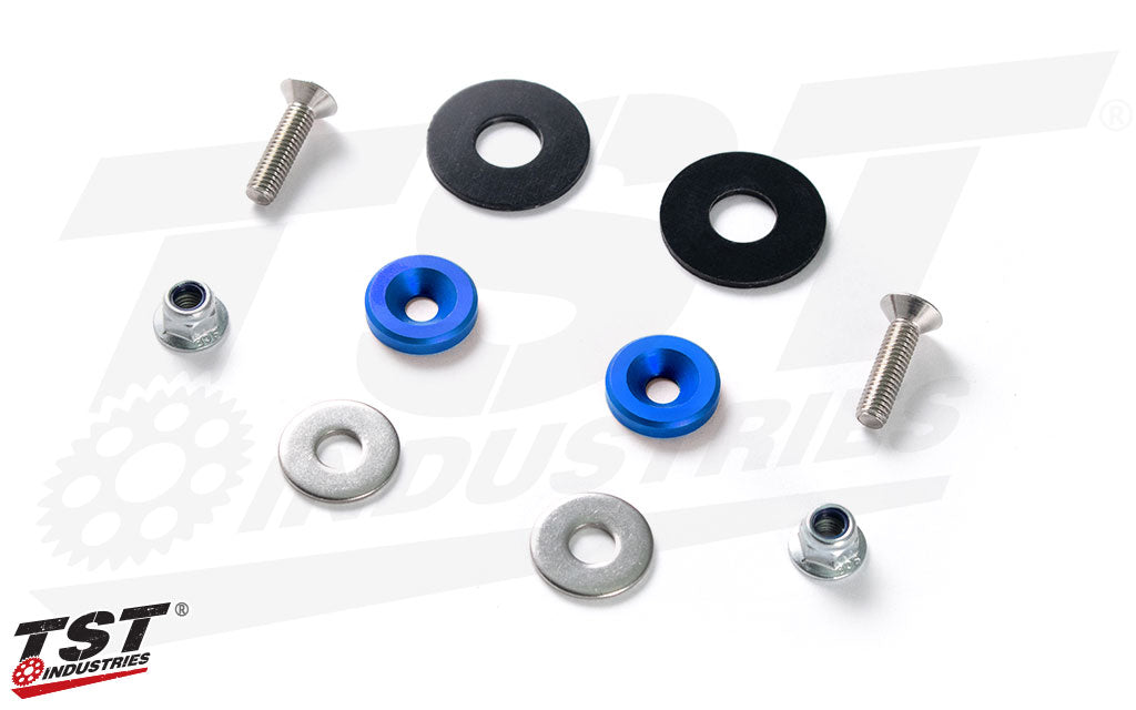 What's included - Blue kit shown.