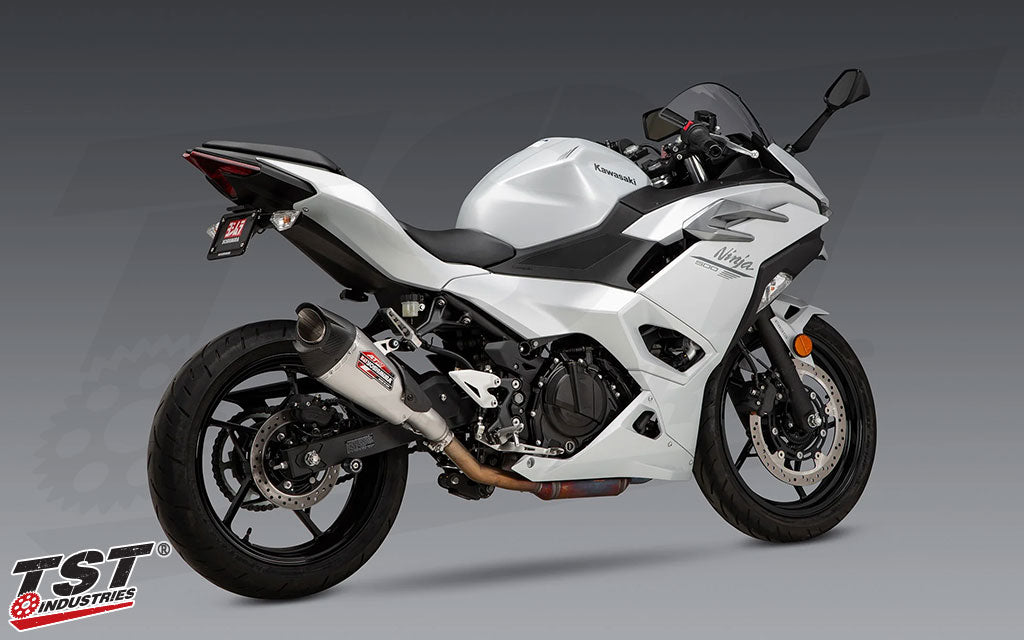 Upgrade your Kawasaki Ninja 500 with improved style, sound, and performance.